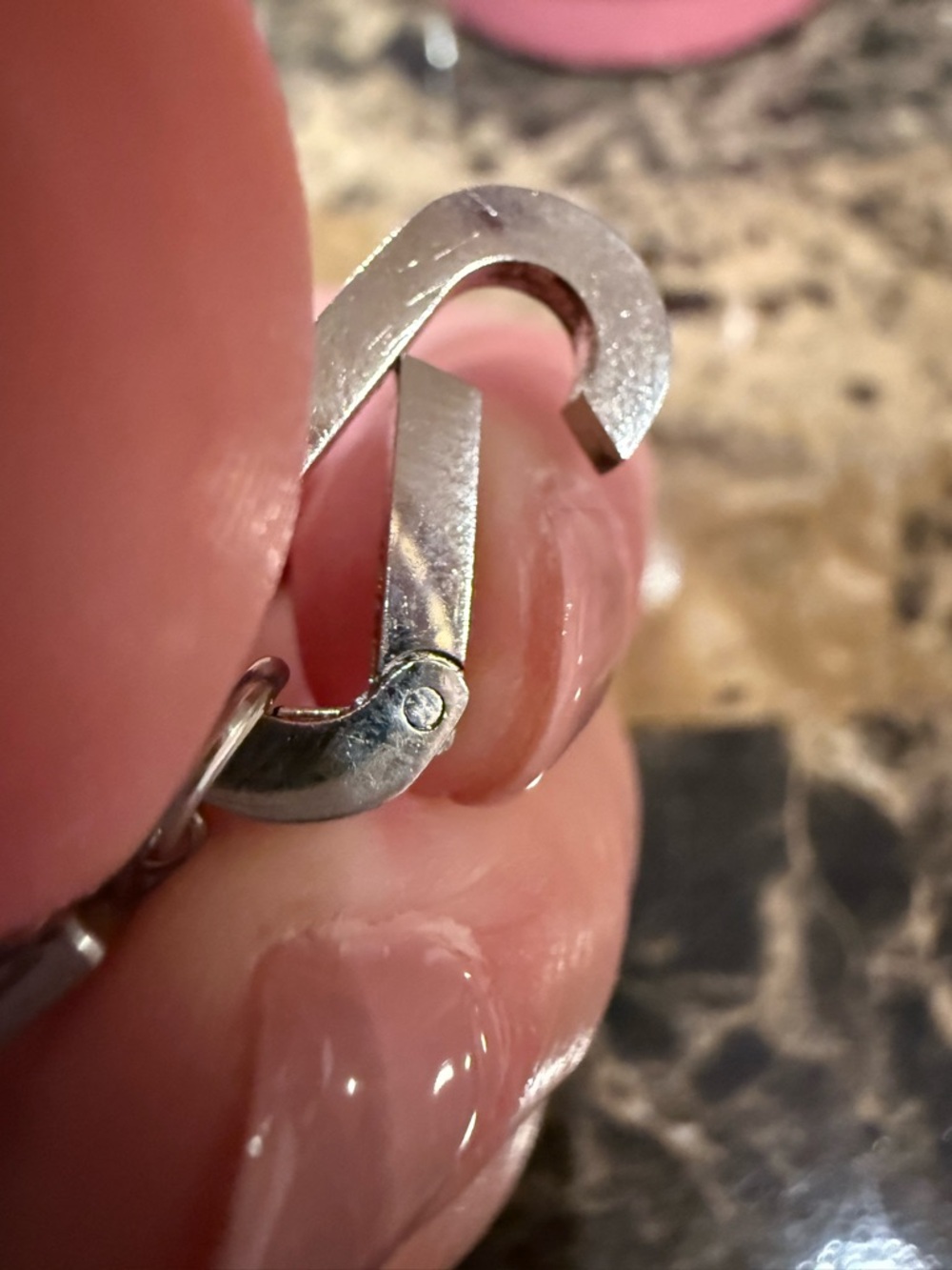 Henri Bendel Pavé Crystal Initial "G" Charm / Pendant - Picture 7 of 7